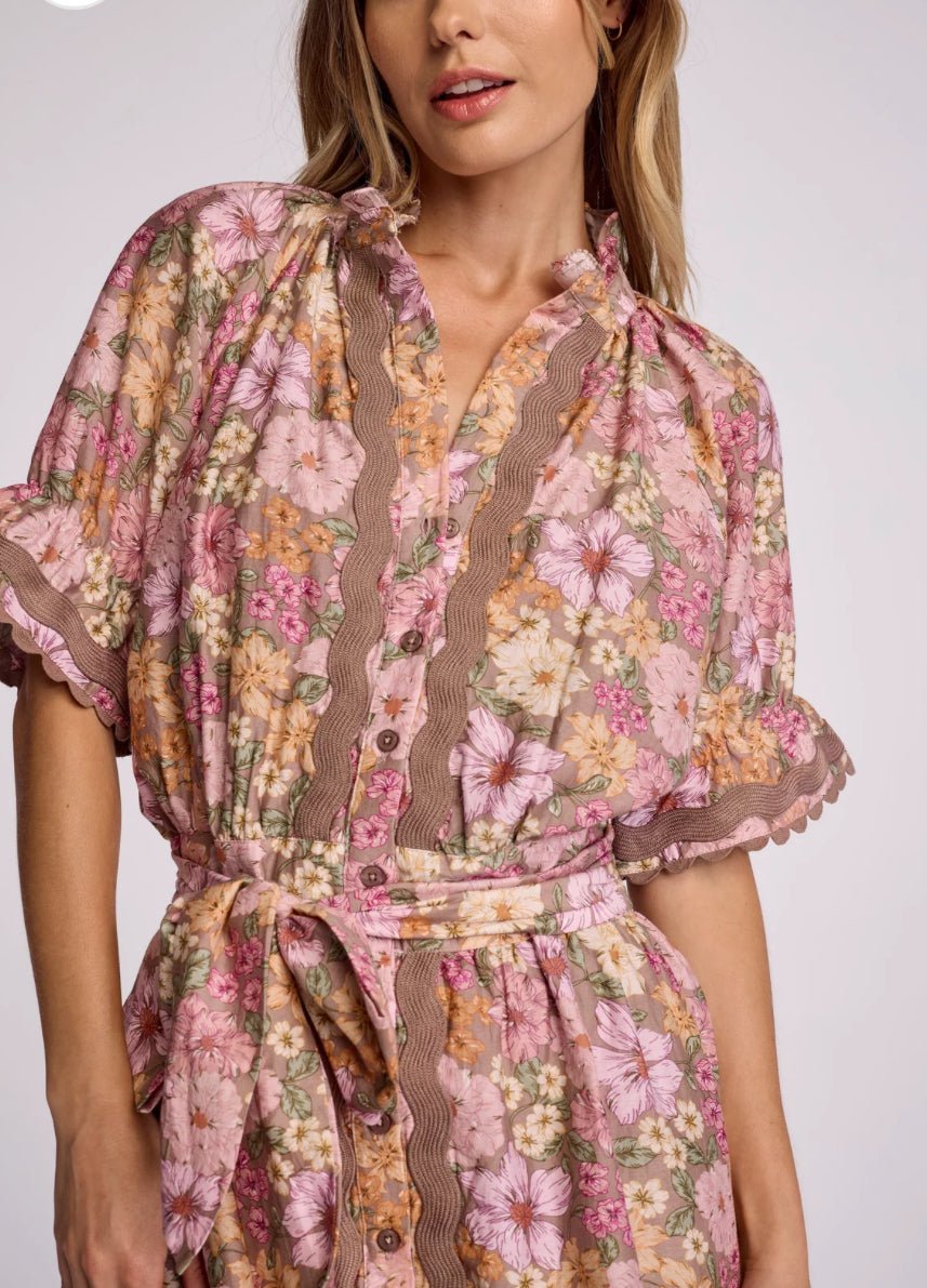 sundays Dress Evelyn Dress - Dusk Floral