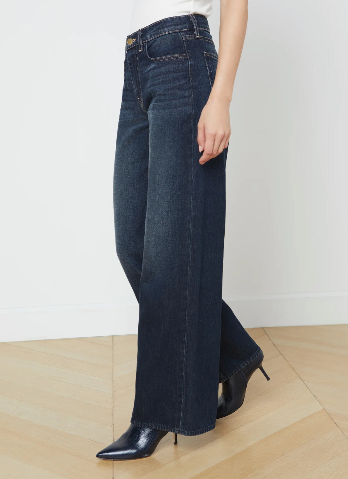 L’Agence Alicent Wide-Leg Jean - Grainger