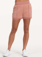 Thrive Société Ellis Banded Short - Clay