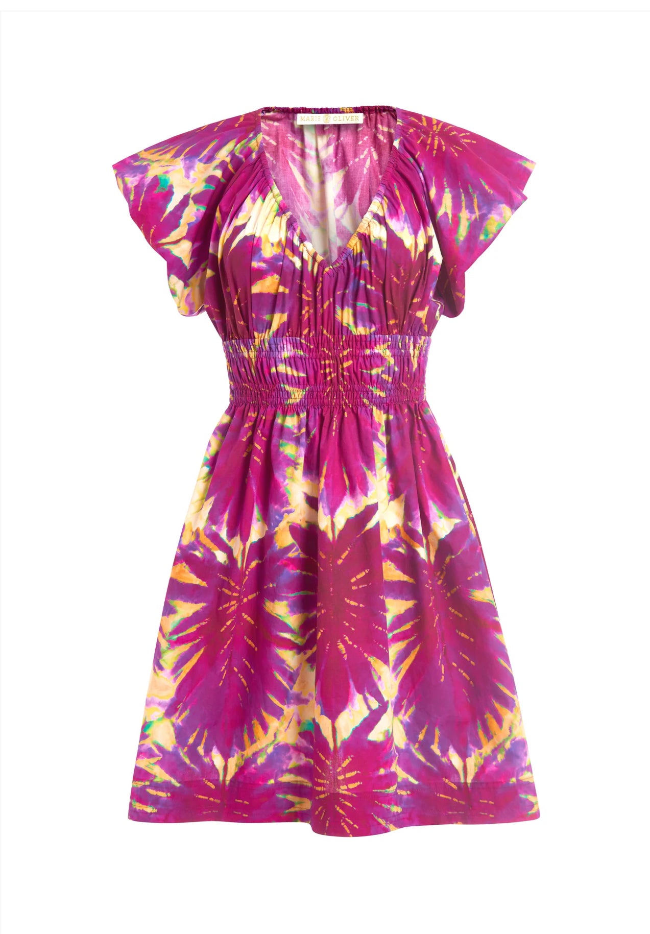Marie Oliver Emilia Dress - Boysenberry