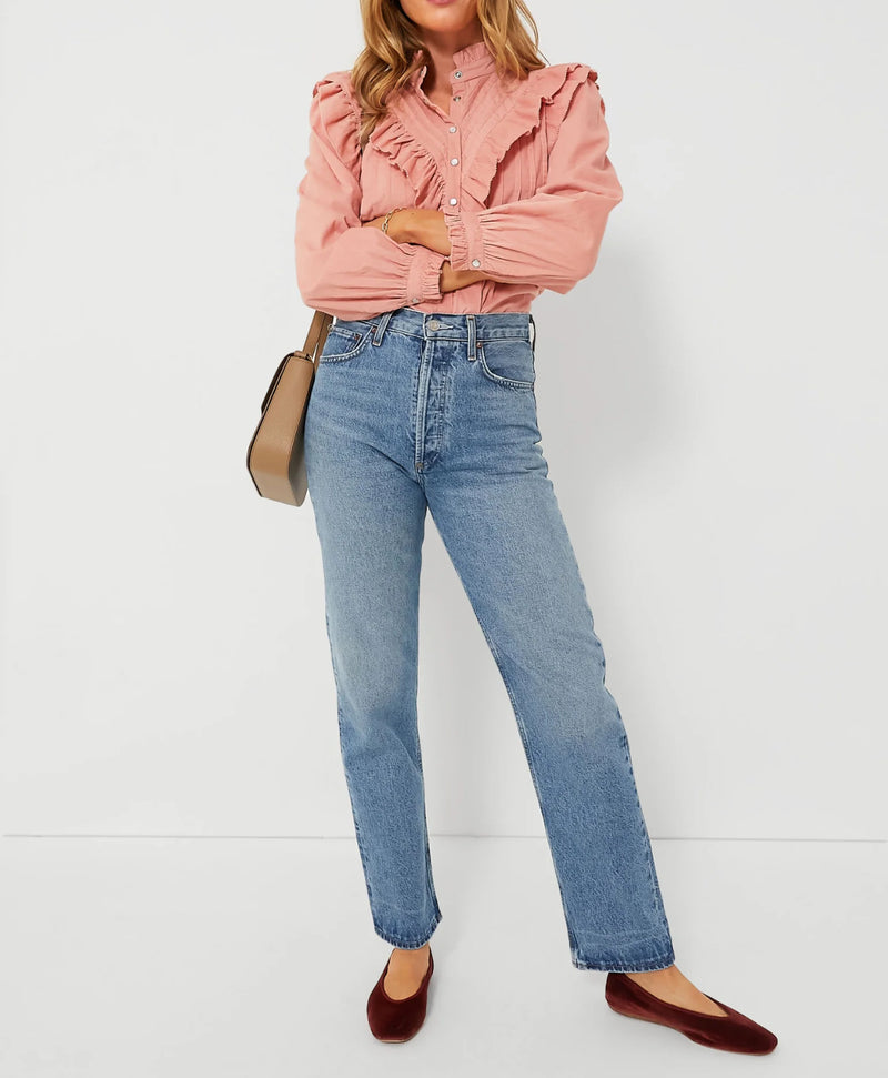 Love the Label Arlo Top - Dusty Pink