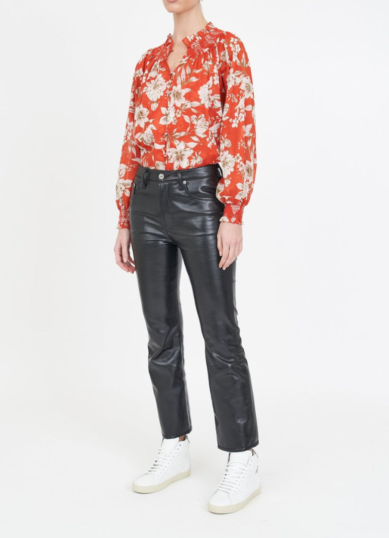 Christy Lynn Andrea Blouse - Red Magnolia