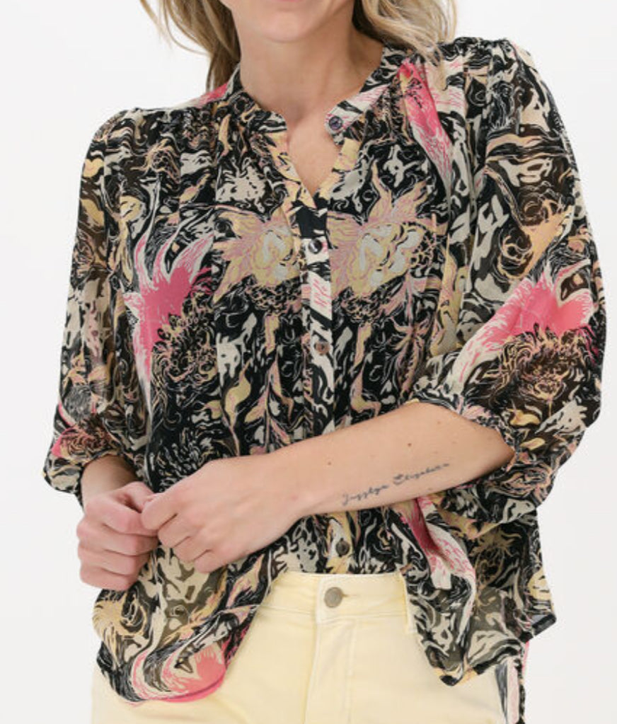 Summum Wild Flowers Blouse