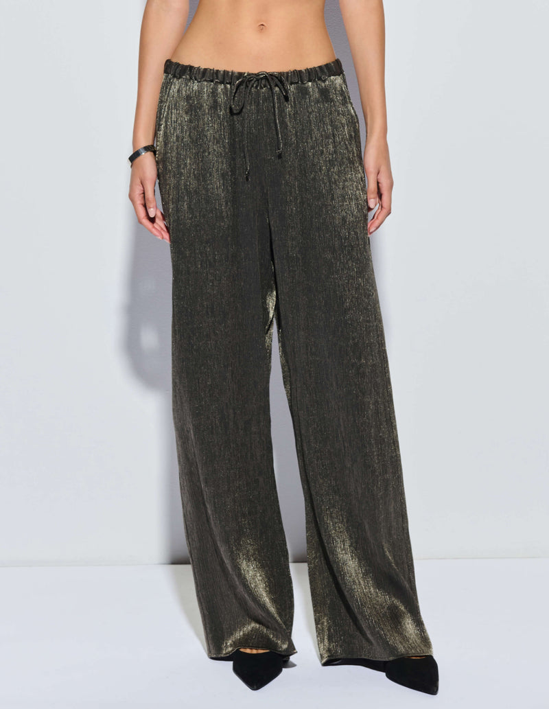 Nation Ltd Paloma Pants - Graphite Foil