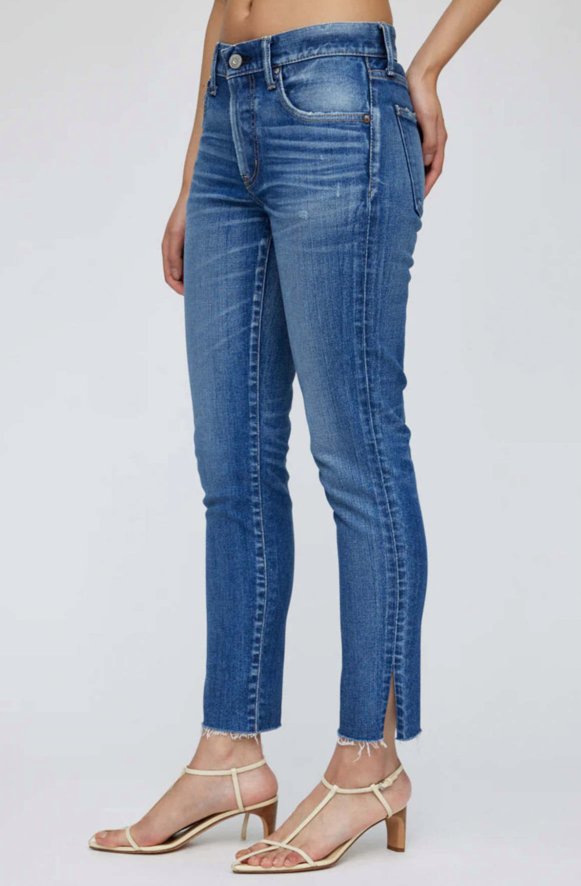 Moussy Vintage Appleton Skinny Jeans - Blue