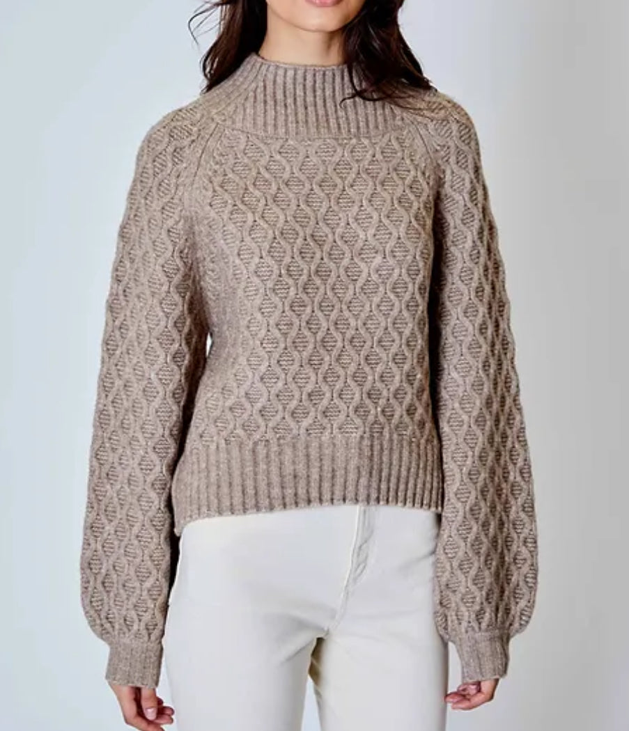 dh New York Bianca Sweater - Mushroom