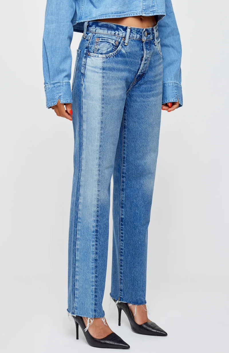 Moussy Vintage Westchase Straight - 110 Blue