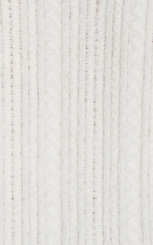 ATM Cabled Crewneck Sweater - Ivory