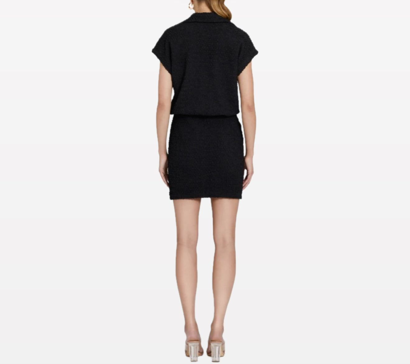 Amanda Uprichard Rowan Knit Dress - Black
