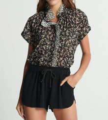 sundays Leah Shirt in Floral Gingham