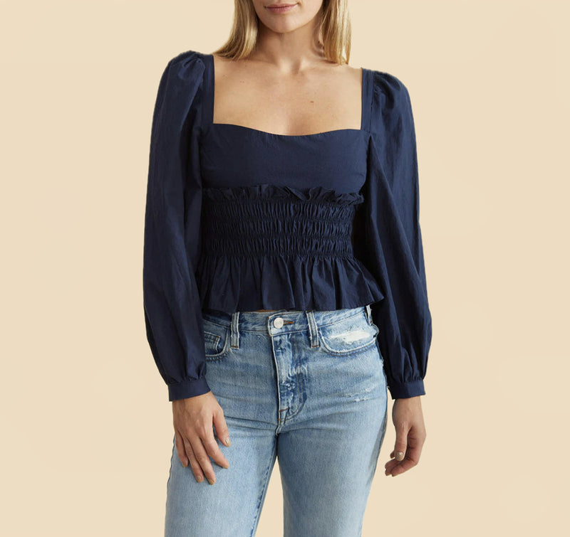 Ciao Lucia Katina Top - Midnight