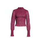 rag & bone Kayden Floral Smocked Bodice Blouse