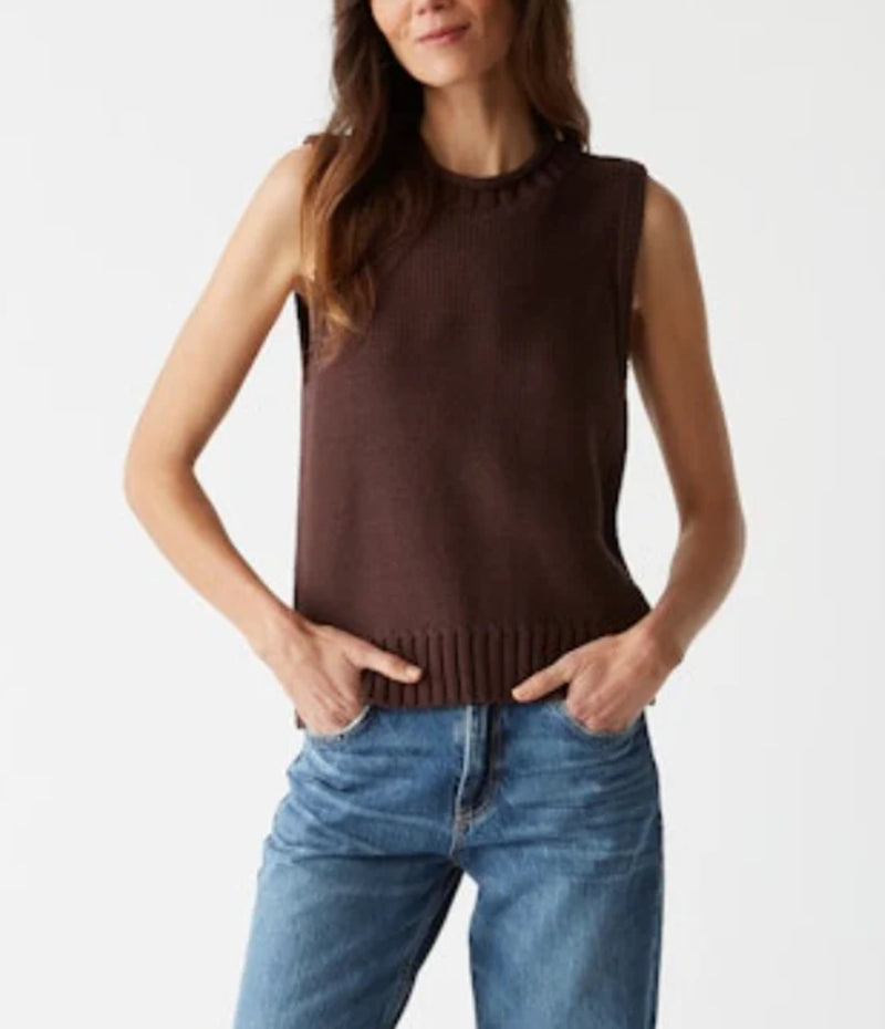 Michael Stars Estelle Sweater Vest - Java
