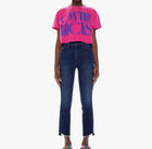 MOTHER The Grab Back Crop Tee - On The Rocks