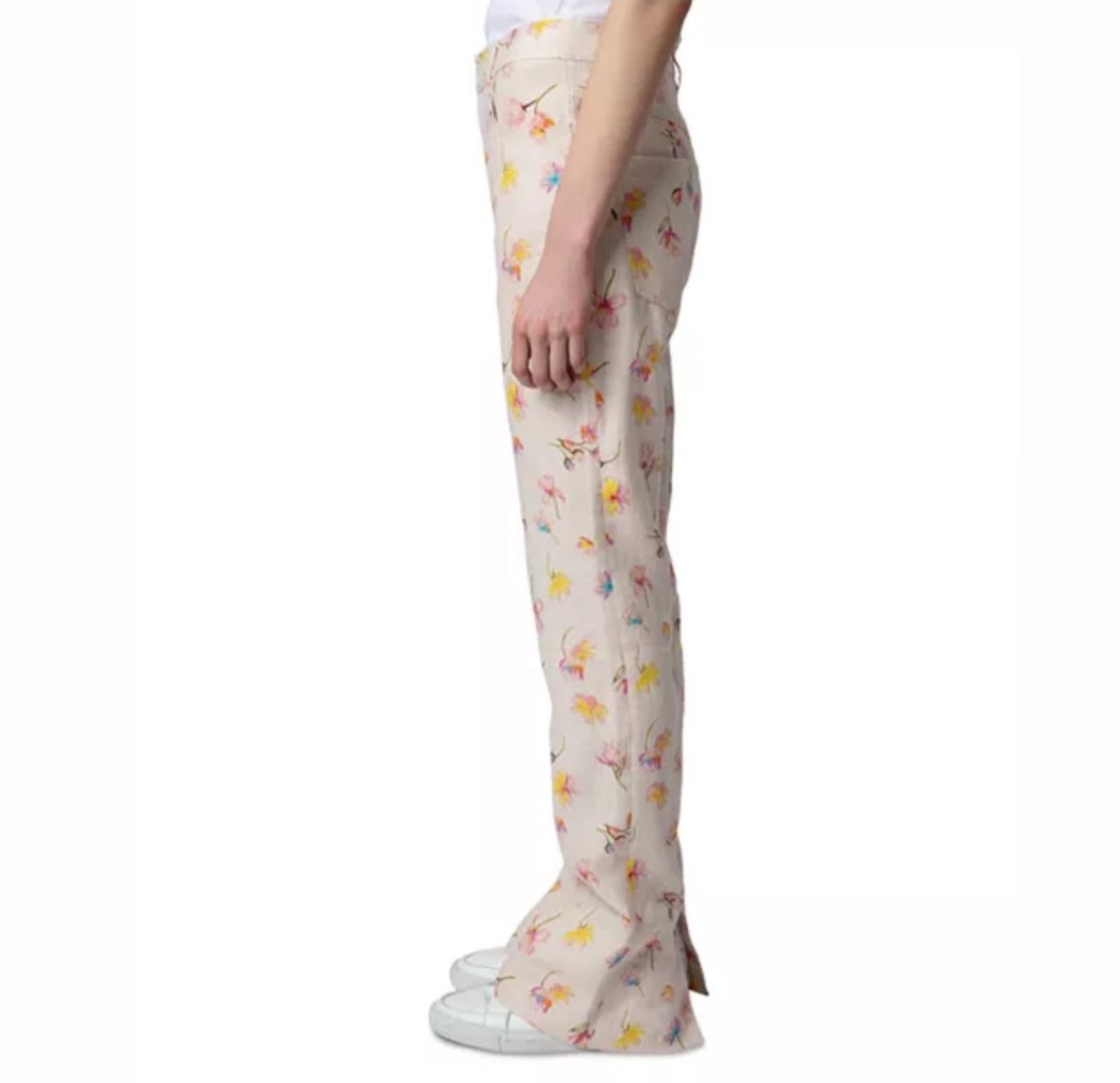 Zadig & Voltaire Pistol Courtney Linen Slit Pants