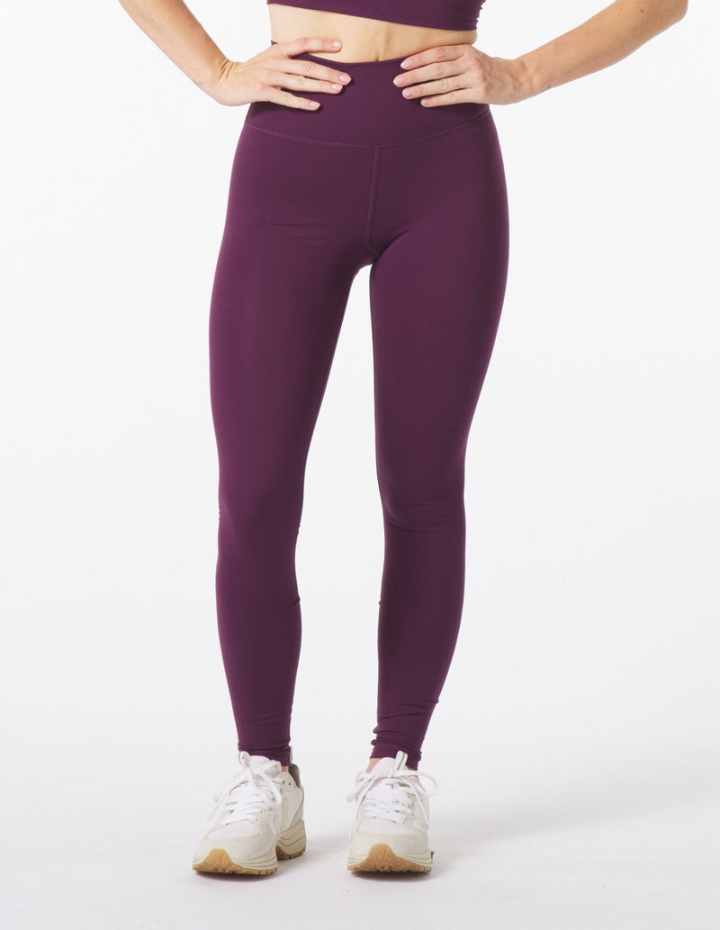 Glyder High Waist Pure Legging - Mulberry