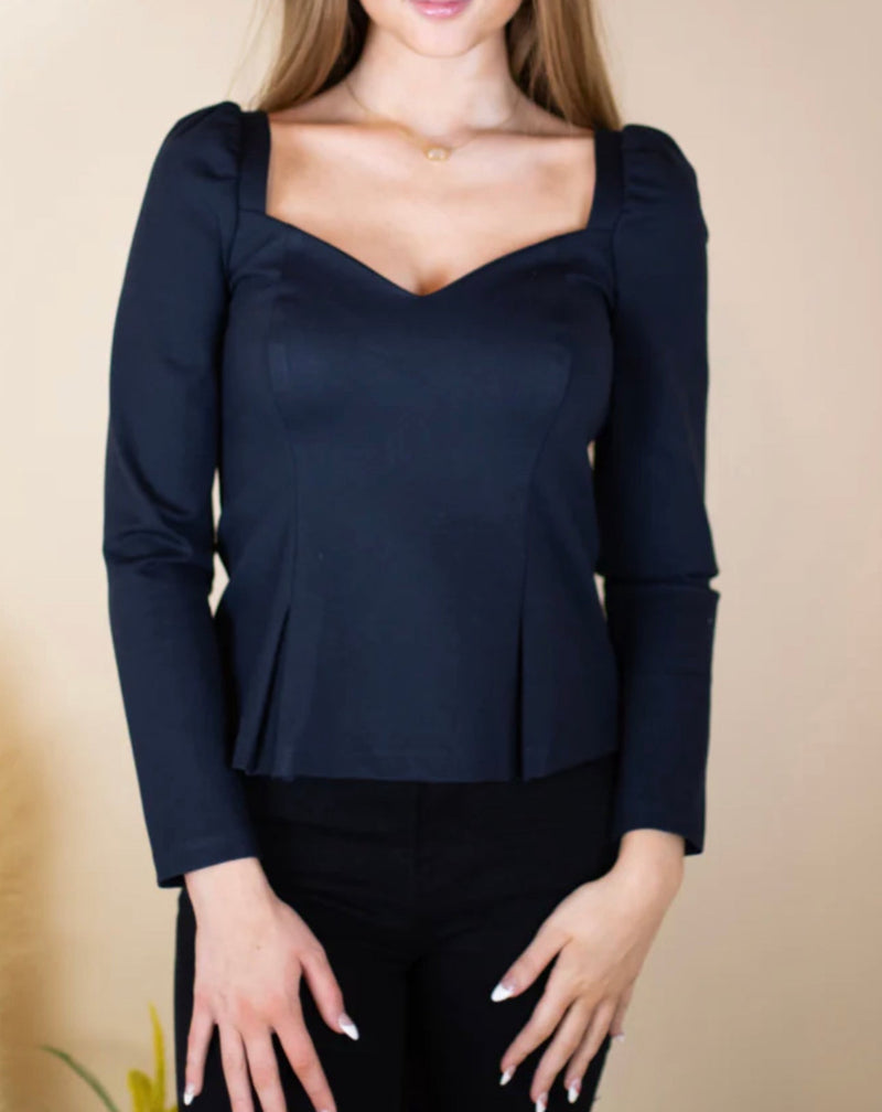 DREW Elenanor Top - Navy