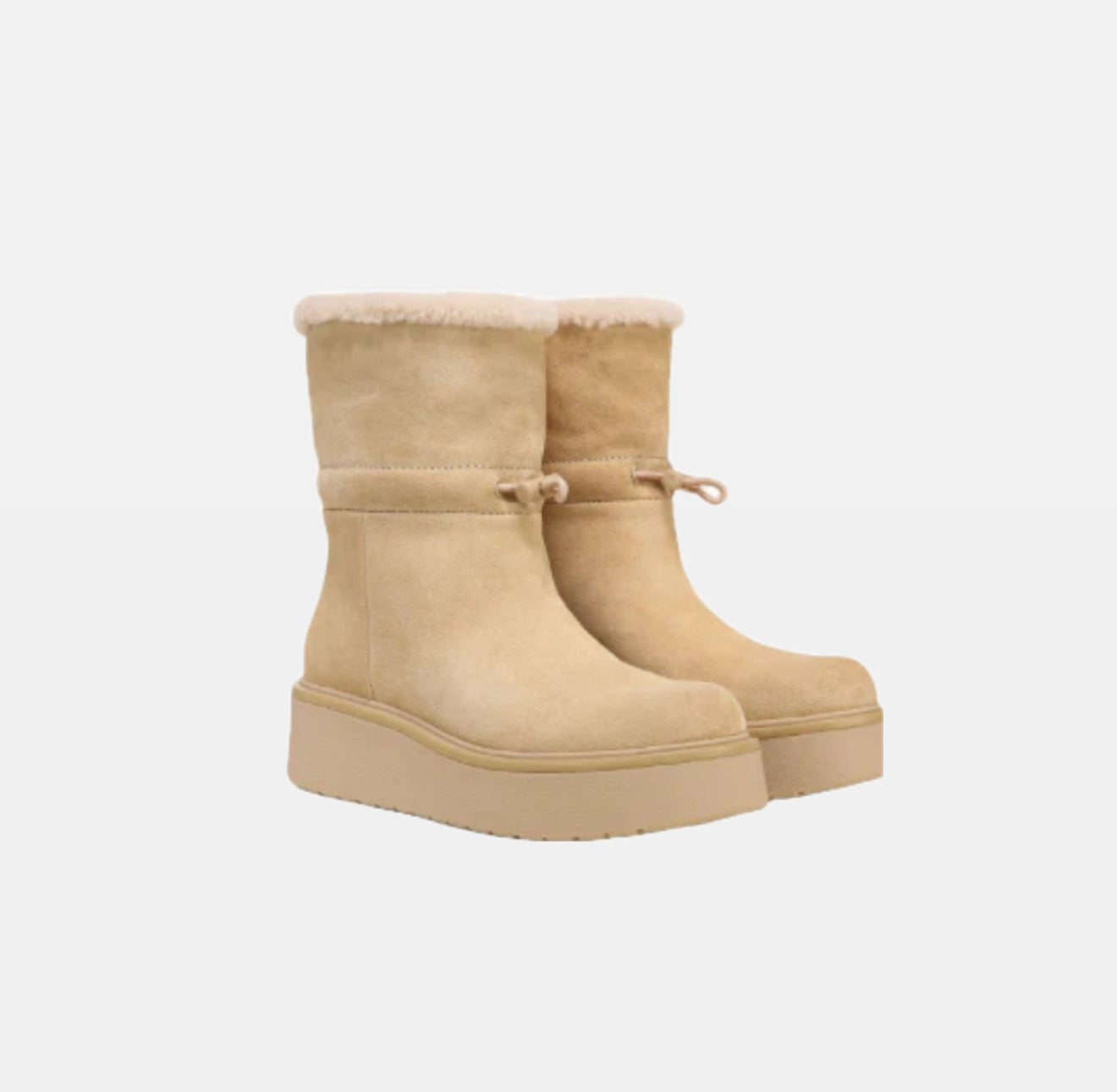 Vince Bellingham Shearling Lined Suede Boot