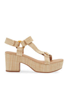 Chocolat Blu Gilroy Platform Sandal - Natural Raffia