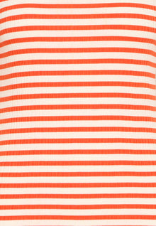 ICHI Cella Stripe T-Shirt - Fiesta