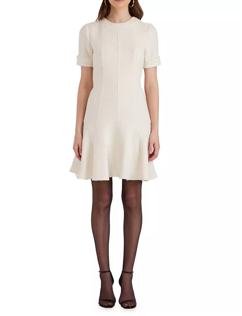 Shoshanna Webster Tweed Dress - Ivory