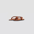 rag & bone Melrose Redwood Suede Thong