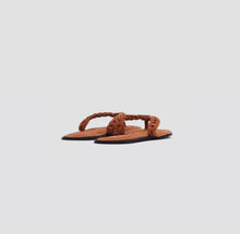 rag & bone Melrose Redwood Suede Thong