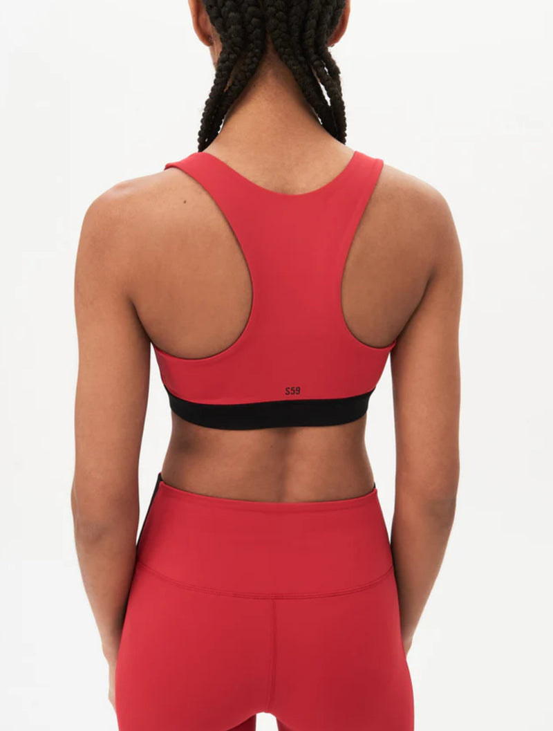 Splits59 Dream Techflex Bra - Pirate Red/Black