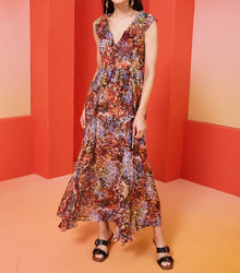 Marie Oliver Jayda Dress - Foliage