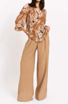 Christy Lynn Karla Blouse - Calla Lily Spice