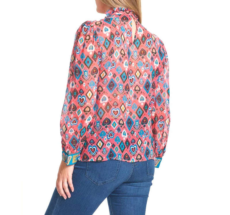 Emily Lovelock Melissa Blouse - Pink