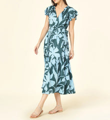 Omika Willa Midi Dress - Lia Tide