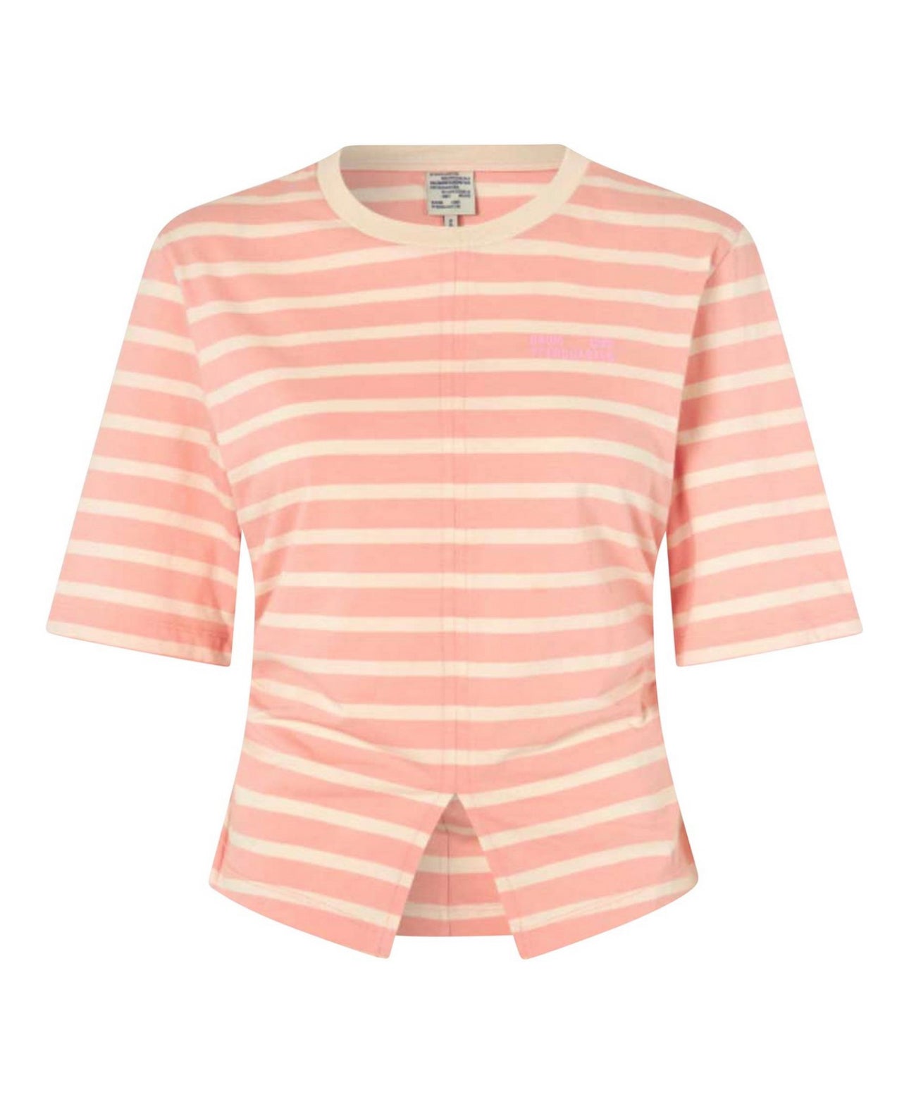 Baum und Pferdgarten JUMA T-shirt - Peach Stripe