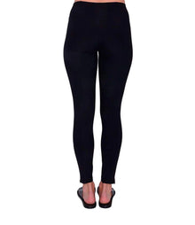 Elaine Kim Tech Stretch Cropped Side Zip Leggings - Ita - Black