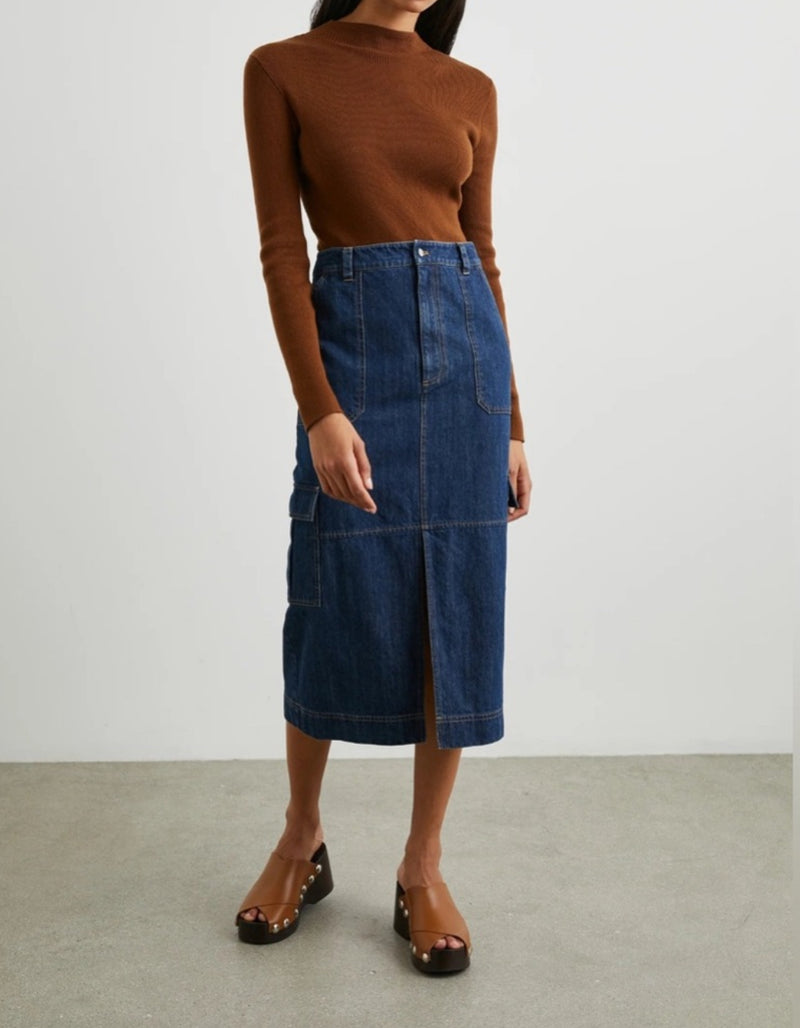 Rails Tasha Skirt - Raw Denim