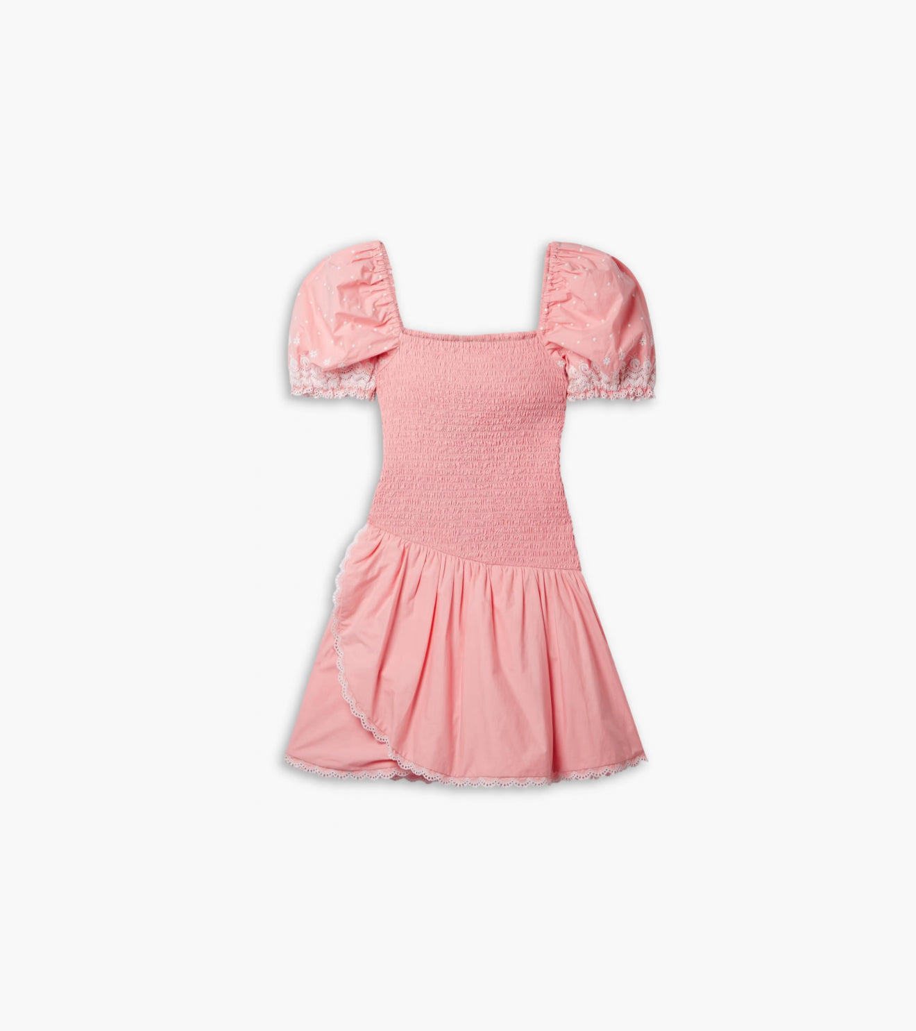 LoveShackFancy ASA Dress - Bubble Bath Pink