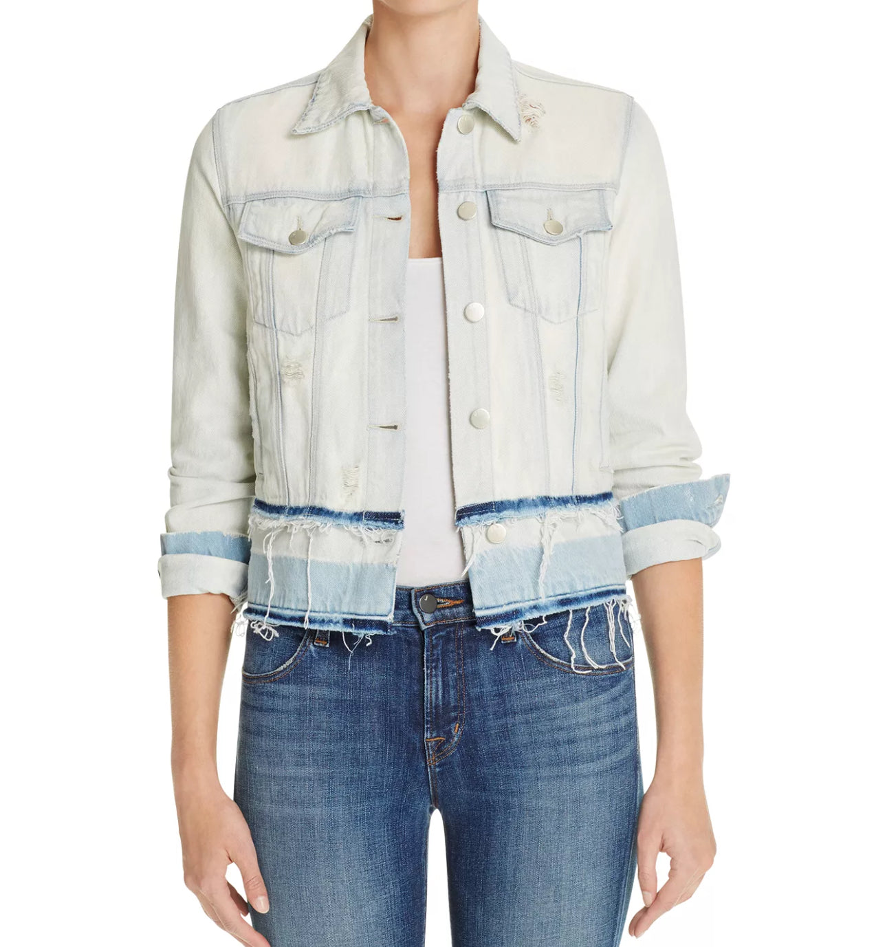 J Brand Deena Denim Jacket - Ecstasy