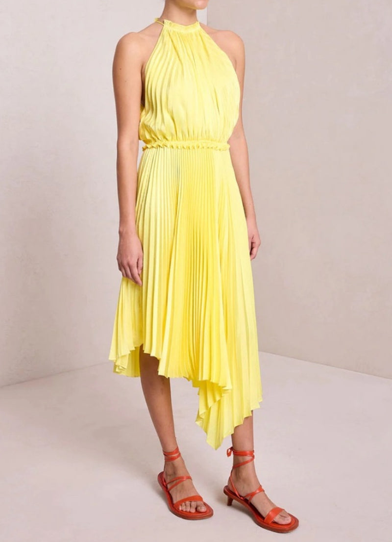 A.L.C. Claudia Dress - Bright Yellow