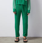 Monrow Boucle Knit Vintage Sweatpants - Parsley