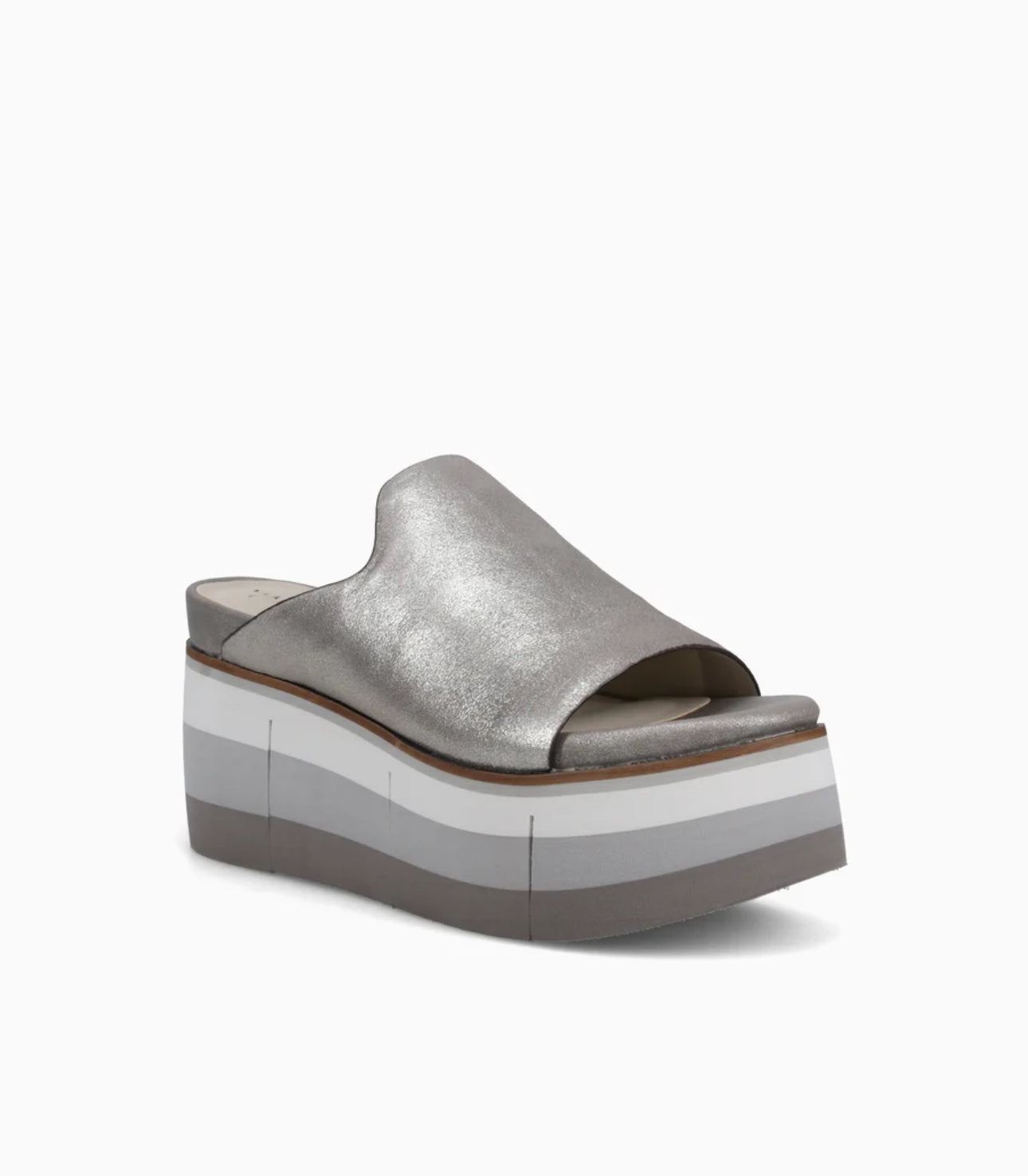 NAKED FEET Flow Sandal - Silver