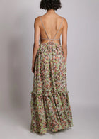 Sabina Musayev Mazu Dress - Peach Print