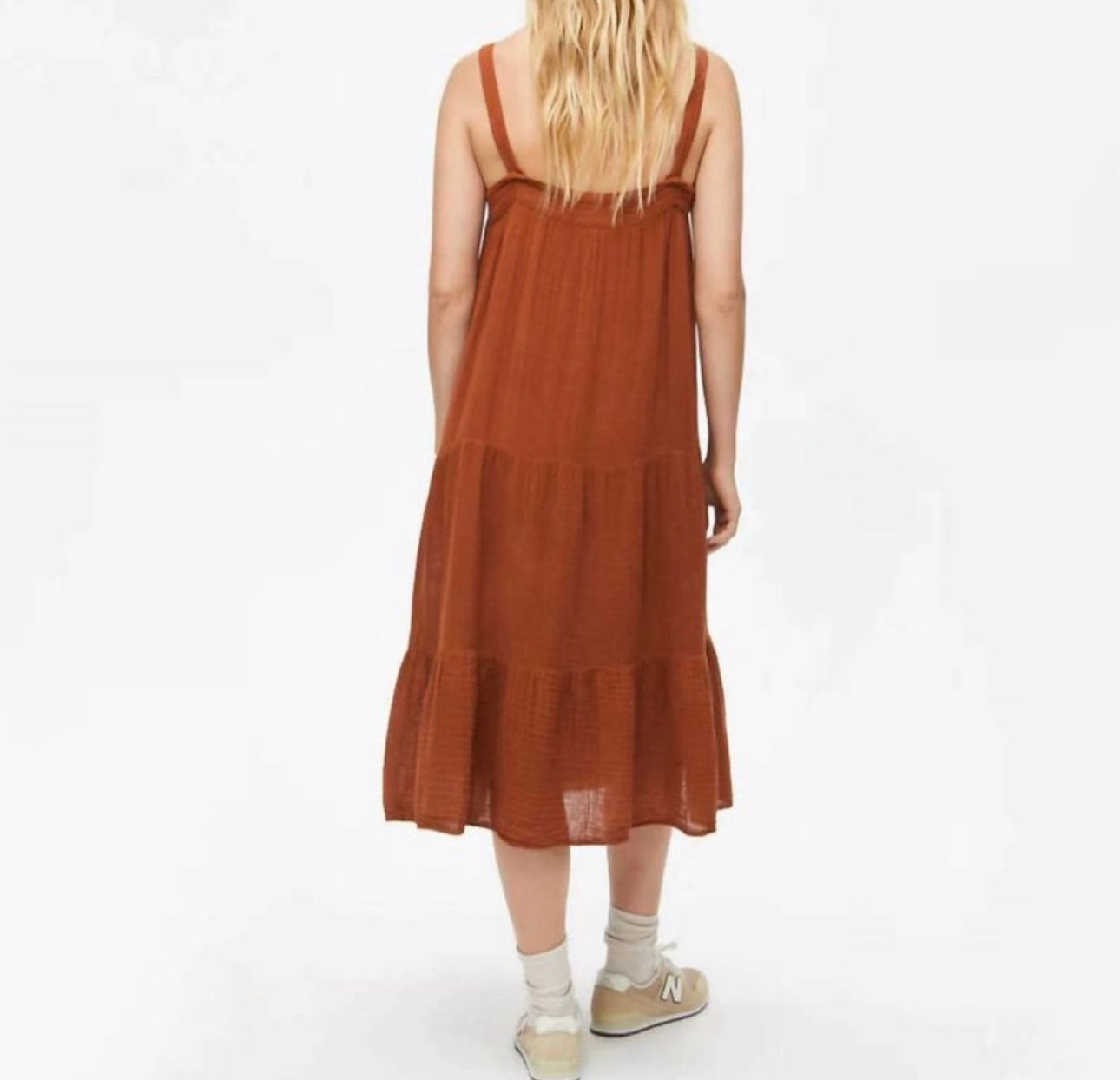 Michael Stars Evie Dress - Rust