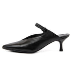 Halmanera Tania Mule With Strap - Nero