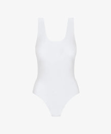 Commando Butter™ Tank Bodysuit - White