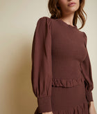 Nation Ltd Abby Dress - Pinot