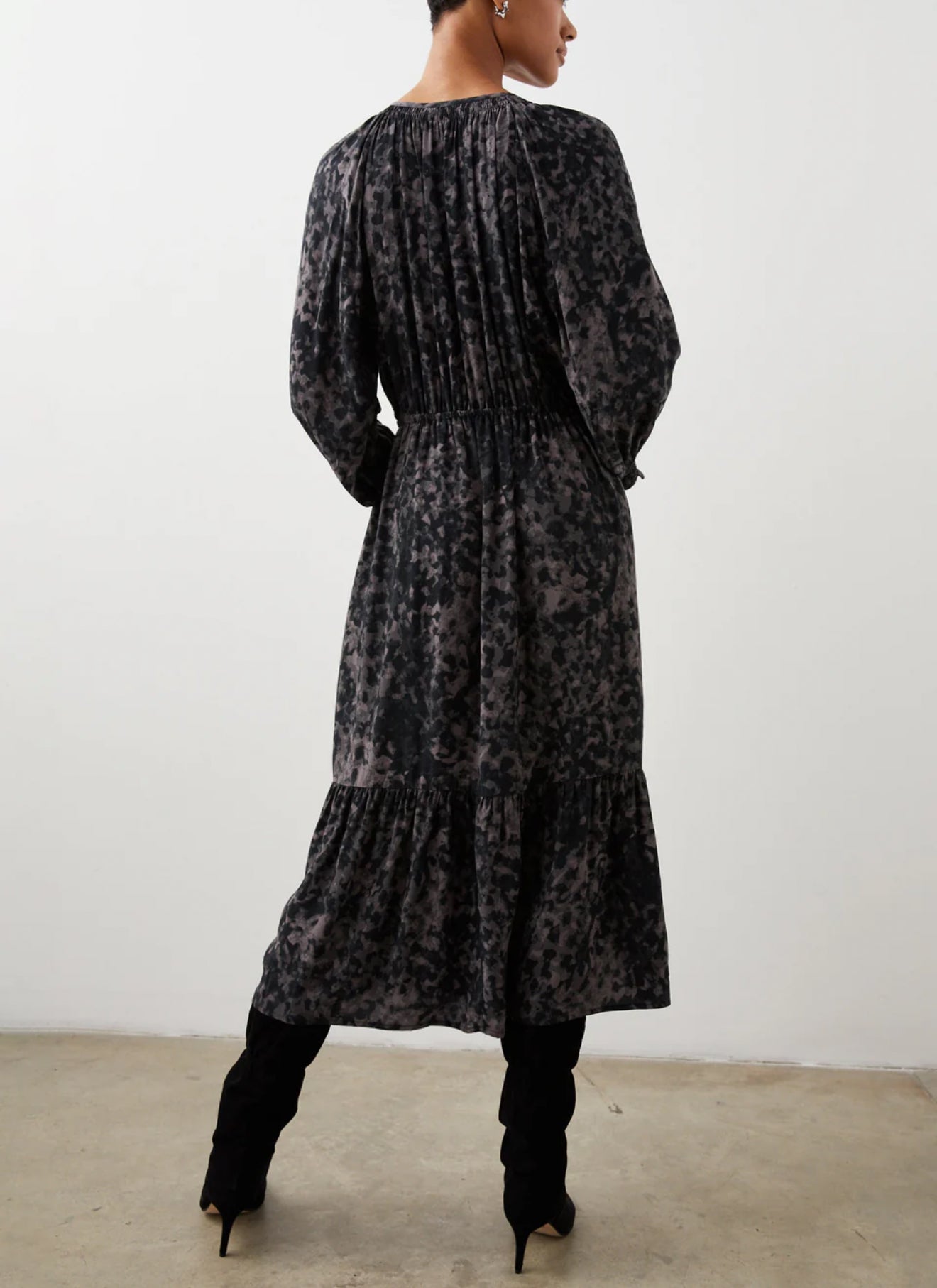 Rails Cece Dress - Charcoal Tortoise