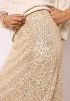 Z Supply Saturn Sequin Skirt - Champagne