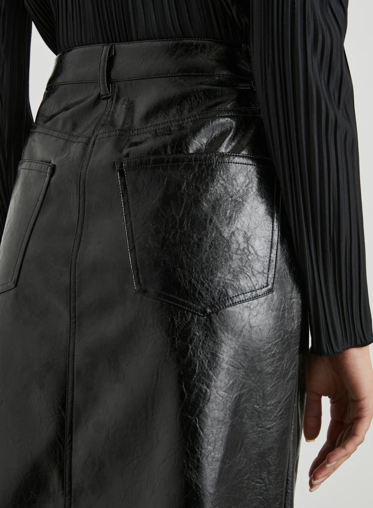 Rails Norma Skirt - Black Patent