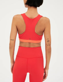 Splits59 Dream Recycled Techflex Bra - Poppy/Mandarin