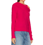 Central Park West Yvonne Cold Shoulder Sweater - Posey